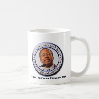 Ben Carson para a caneca do presidente café
