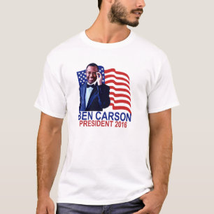 BEN CARSON PARA o PRESIDENTE 2016 camisetas