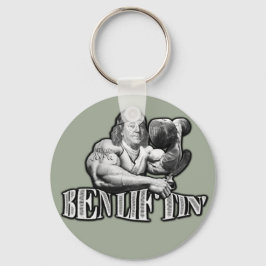 Ben Liftin Bodybuilding Ben Franklin Chaveiro