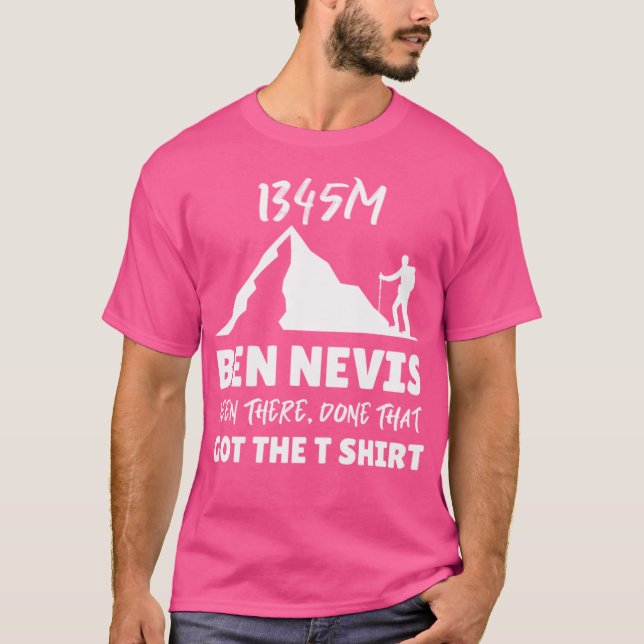 Ben Nevis Foi Feito Que Conseguiu A Camisa T (Frente)