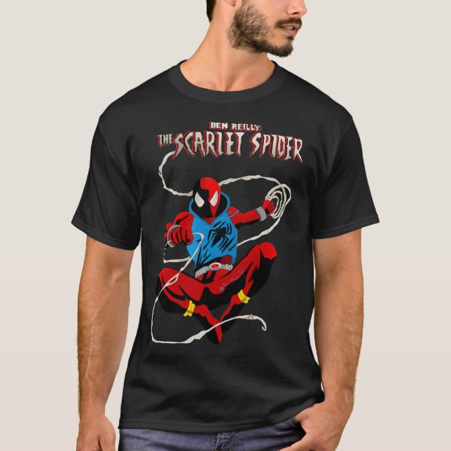 Ben Reilly Scarlet Spider Clássico T-Shirt (Frente)