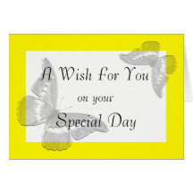 Bênção irlandesa: Asas de uma Cartão de Borboleta