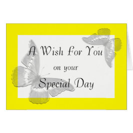 Bênção irlandesa: Asas de uma Cartão de Borboleta