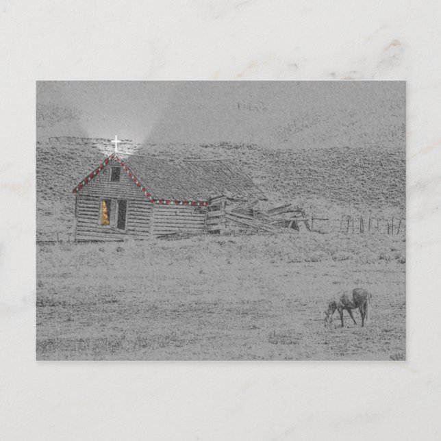 Bênçãos ao Cartão de Natal (Frente)