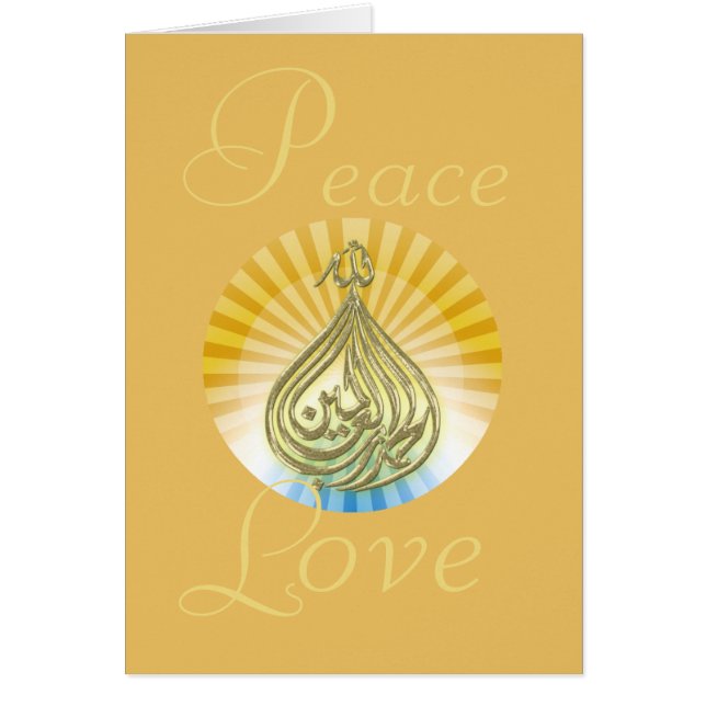 Bênçãos. Cartão (Frente)