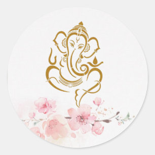 Bênçãos de Ganesha: Adesivo Divino