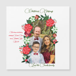 Bênçãos de Natal Floral