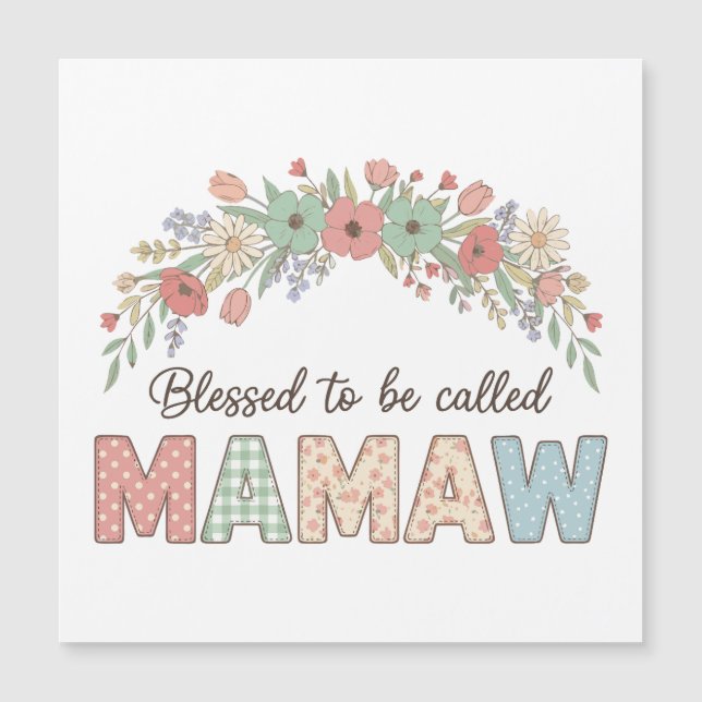 Bendita por ser chamada Mamaw (Frente)