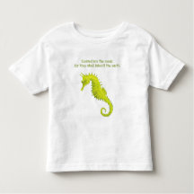 Bendito é a camiseta Meek Seacavalo Toddler