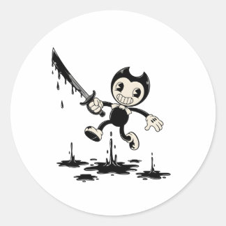 Bendy e o Adesivo da Máquina de Tinta - G Terror R