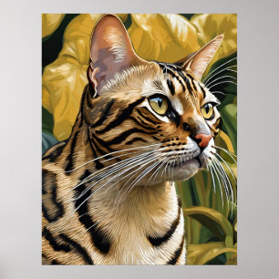 Bengala Cat - Impressão de Arte