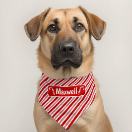 Bengala de Natal Listrada Personalizada