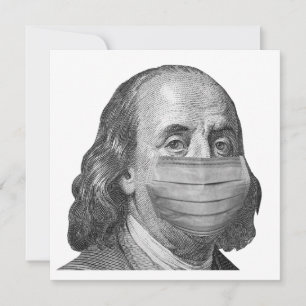 Benjamin Franklin na máscara
