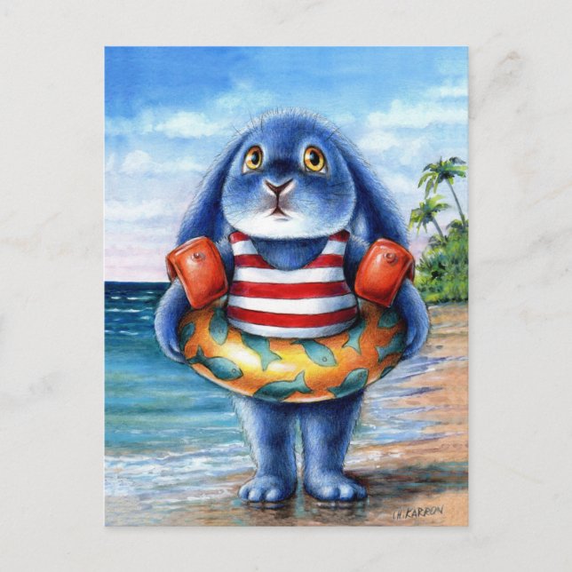 Benny Blue - Cartão Postal da Praia (Frente)