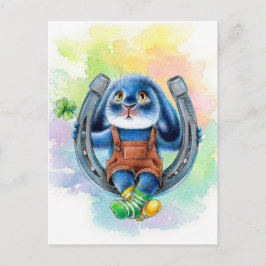 Benny Blue - Cartão postal ferradura da sorte