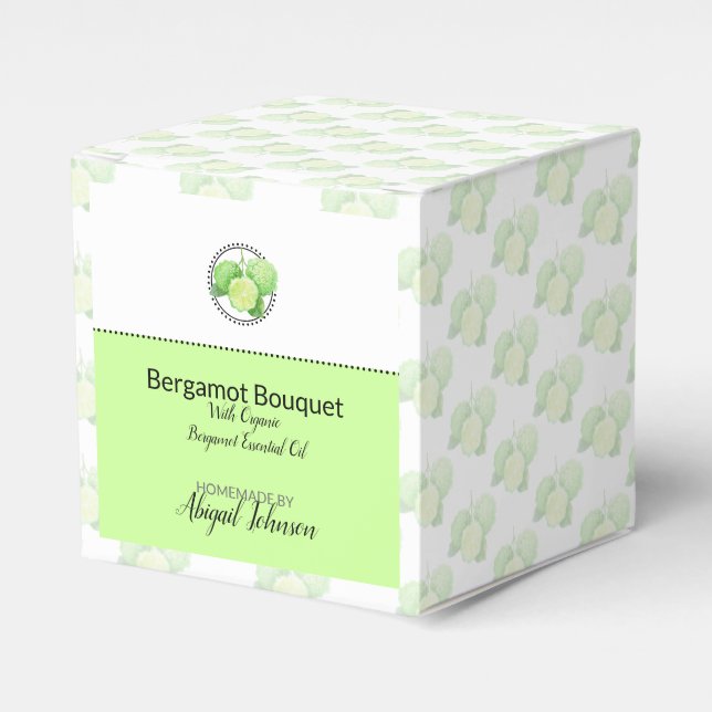 Bergamot Wildflower | Caixa de embalagem do banho  (Frente)