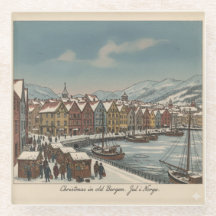 Bergen, Noruega Coaster de Natal