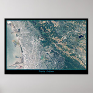 Berkeley, poster do satélite de Califórnia
