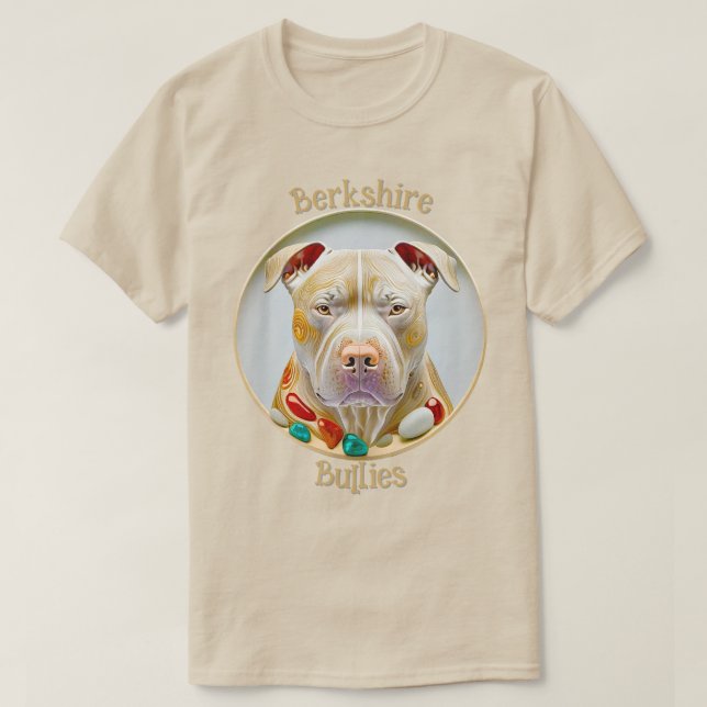 Berkshire Bullies Pit Bull 10 T-Shirt (Frente do Design)