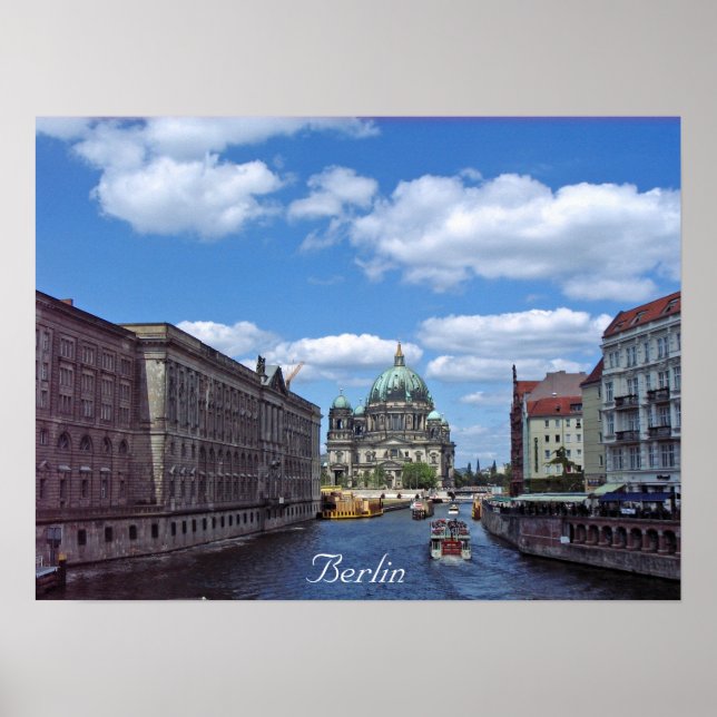 Berlim, Alemanha Poster (Frente)