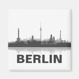 Berlim Skyline frigorífico íman