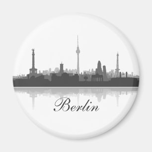 Berlim Skyline frigorífico íman