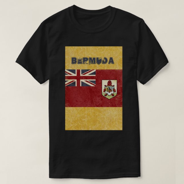 Bermudas T-Shirt Souvenir (Frente do Design)
