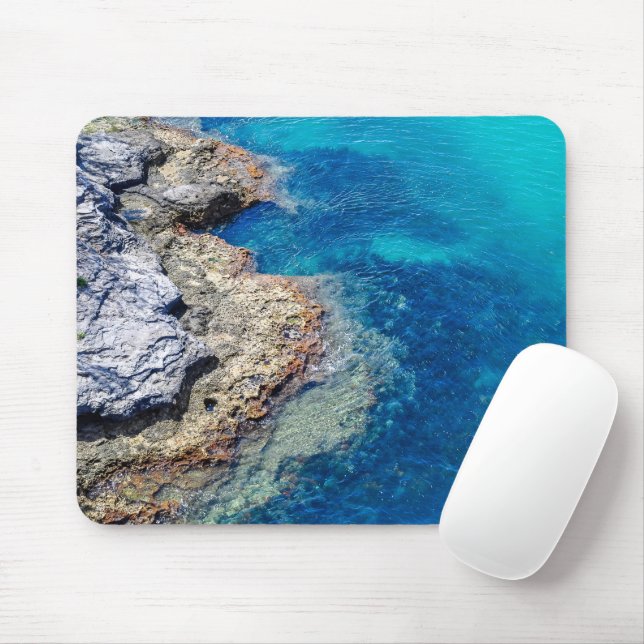Bermudas Watts & Rocky Shoreline Mousepad (Com mouse)