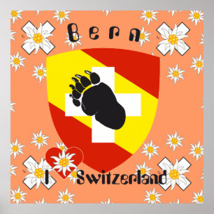 Berna, Berna, Berna, Bärn, Schweiz, Suisse, Poster
