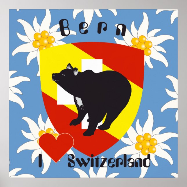 Berna, Berna, Berna, Bärn, Schweiz, Suisse, Poster (Frente)