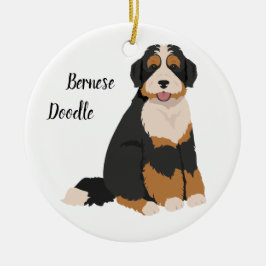 Bernese Poodle mix, Enfeites de natal de Bernedood