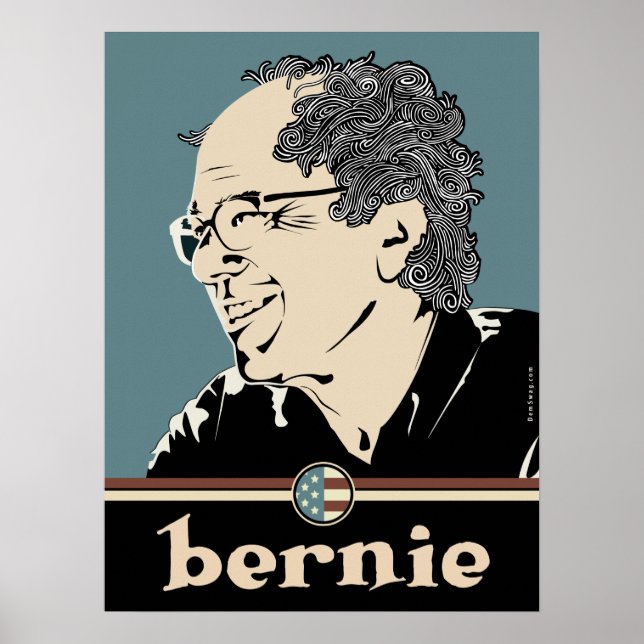 Bernie Sanders 2016 Poster (Frente)