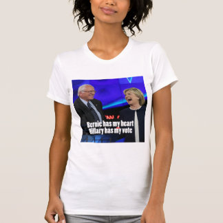 Bernie tem meu coração, Hillary tem minha camisa