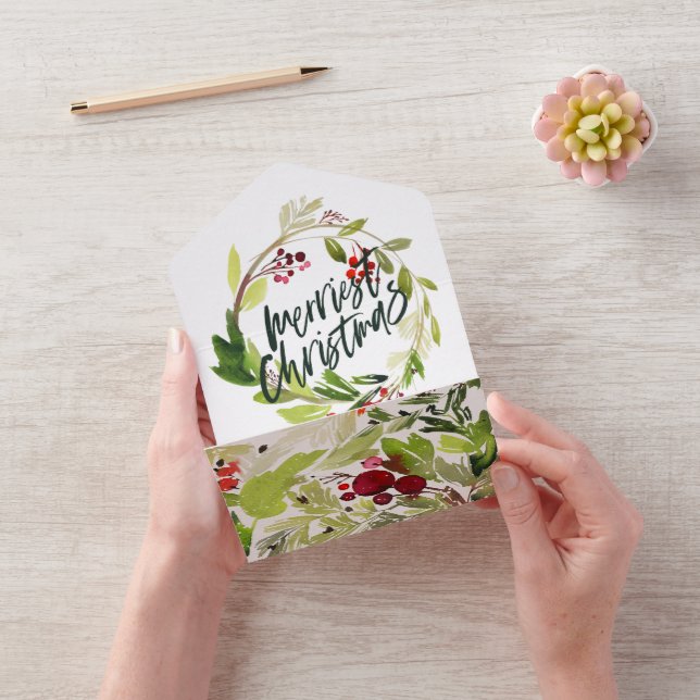 Berries de Aquarelas e Feriado de Terra Verde (Video)