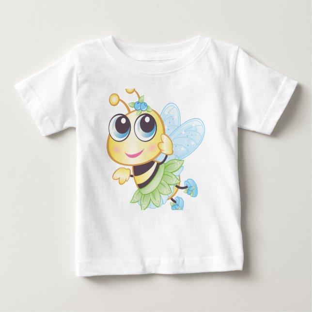 Berry Bee Toddler Pullover Hoodie (Frente)