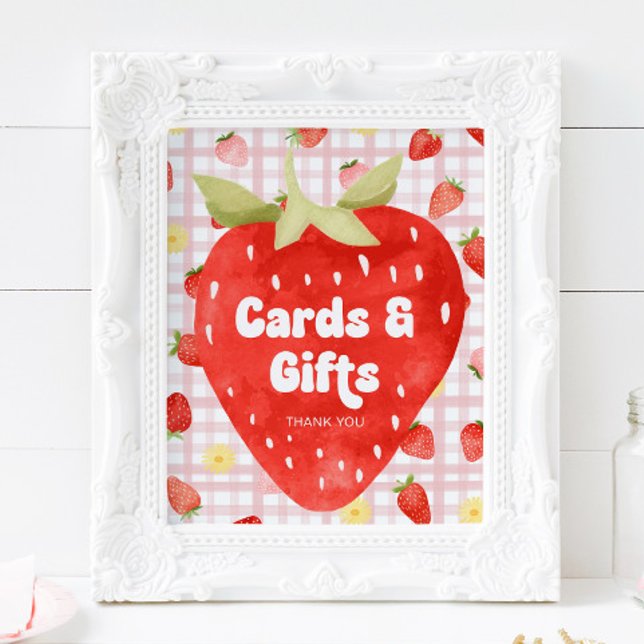 Berry Birthday Cards & Gifts Sinal (Criador carregado)