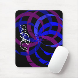 Berry Blend Geometric Mouse Pad