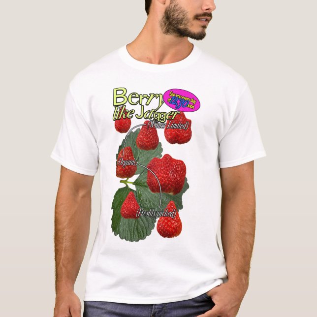 Berry como jagger T-shirt (Frente)
