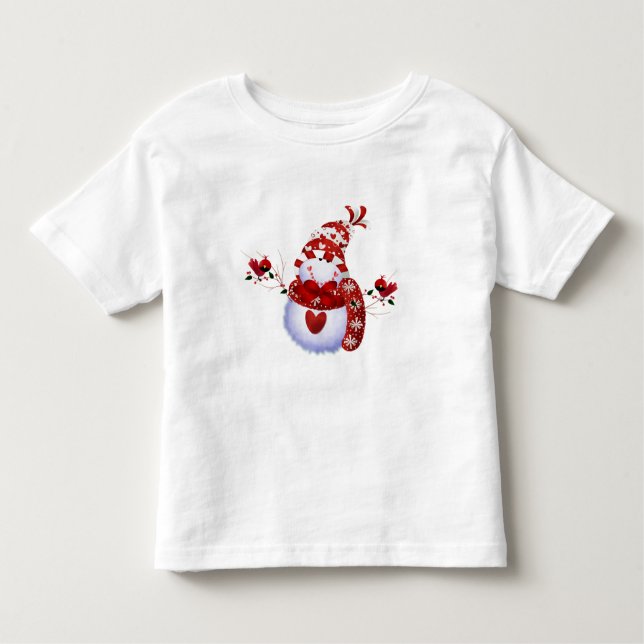Berry Cute Snowman T-shirts e presentes (Frente)
