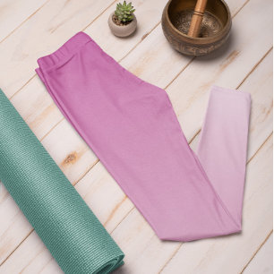 Berry de Cor de Tendência do Ombre - Leggings do P