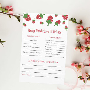 Berry Sweet Predictions & Advice Game