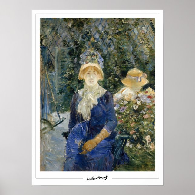 Berthe Morisot Zedign Art Poster #328 (Frente)
