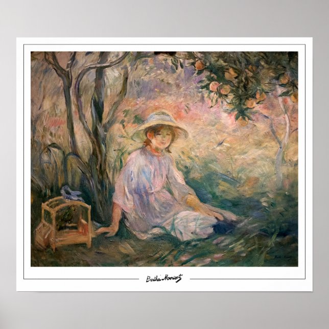Berthe Morisot Zedign Art Poster #329 (Frente)