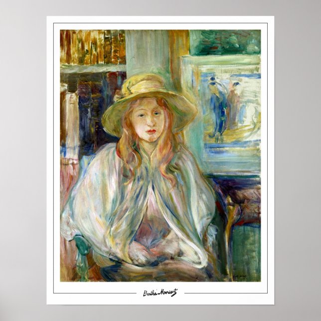 Berthe Morisot Zedign Art Poster #336 (Frente)
