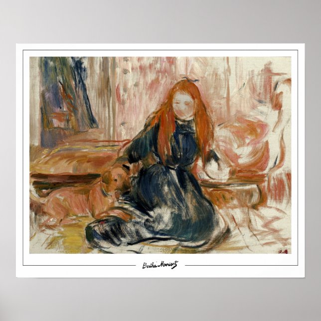 Berthe Morisot Zedign Art Poster #340 (Frente)