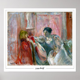 Berthe Morisot Zedign Art Poster #341