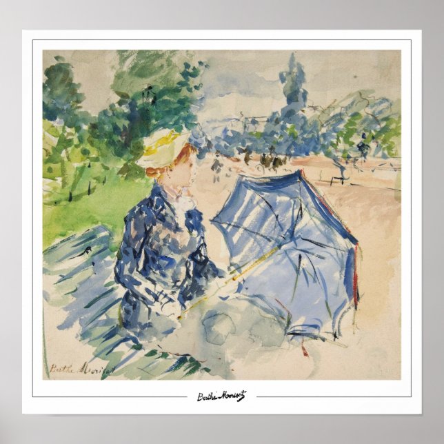 Berthe Morisot Zedign Art Poster nº 120 (Frente)