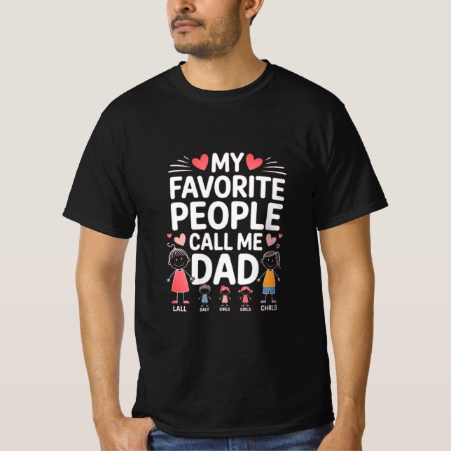 Best Dad Ever T-Shirt (Frente)