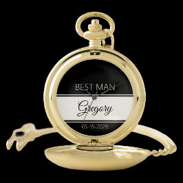 Best Man Pocket Watch Thank You Gift