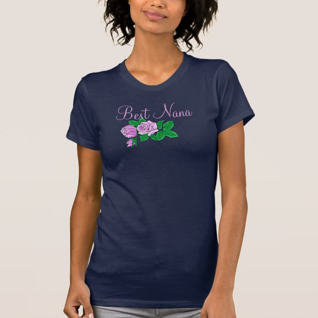 Best Nana com T-Shirt Rosa (Frente)
